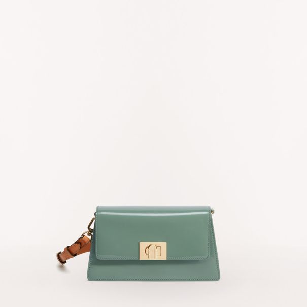 Shoulder Bags Furla Zoe Shoulder Bag Mini Discount Mineral Green Women