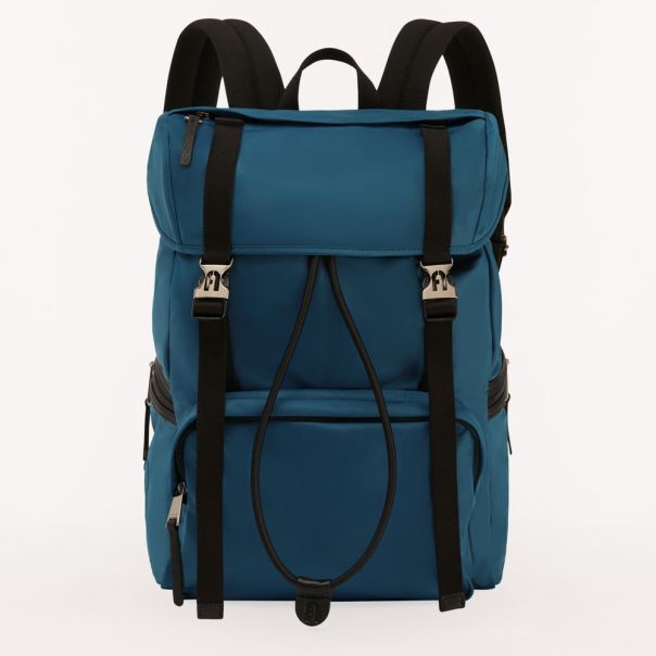 Man Cosmo Backpack M Blu Jay Bags Men Made-To-Order